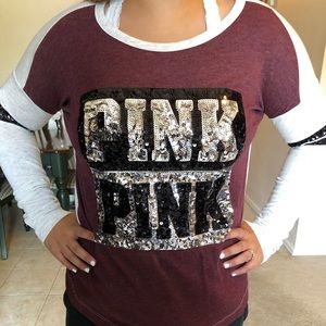 PINK long sleeve tee!